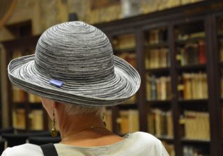 Wear a hat to protect your hair.